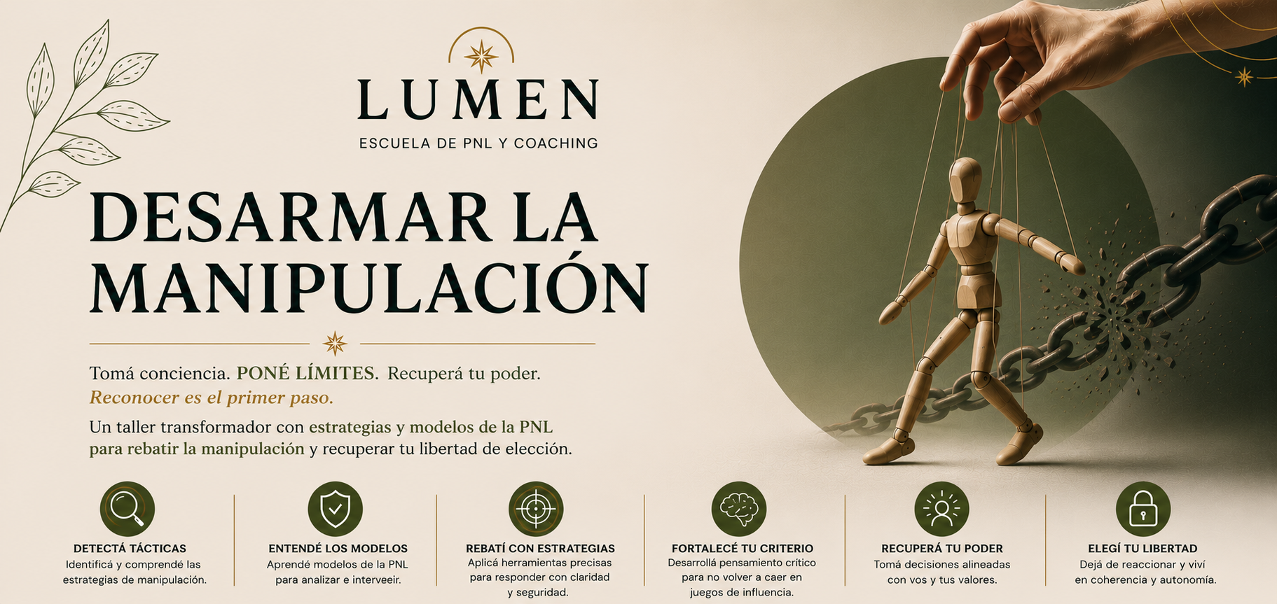 Desarmar la manipulación